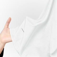 Close-up of 4-way stretch fabric on vicogard White Pro scrubs