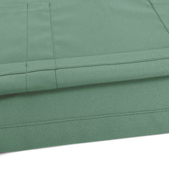 Close-up of UltraSOFT fabric texture, breathable 94% polyester 6% spandex blend