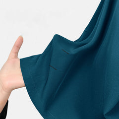 Close up of Caribbean Blue UltraSOFT fabric, bright fade-resistant 4-way stretch texture